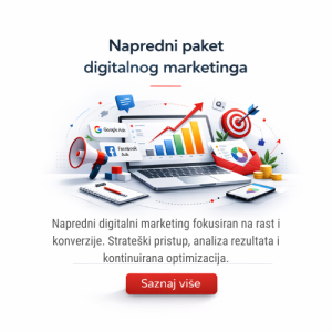 Usluge digitalnog marketinga — Napredni paket